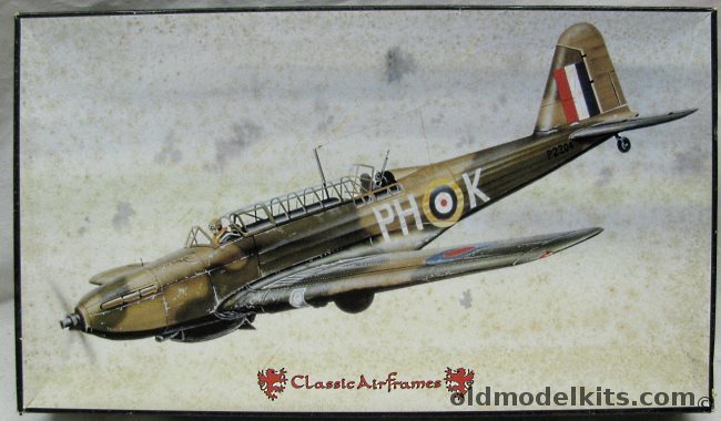 Classic Airframes 1/48 Fairey Battle - 301 Polish Squadron / Flying Offer Garland (VC) & Sgt Gray (VC) No. 12 Sq / 33 Mira Vomvardismou Royal Hellenic Air Force Oct. 1940, 428 plastic model kit